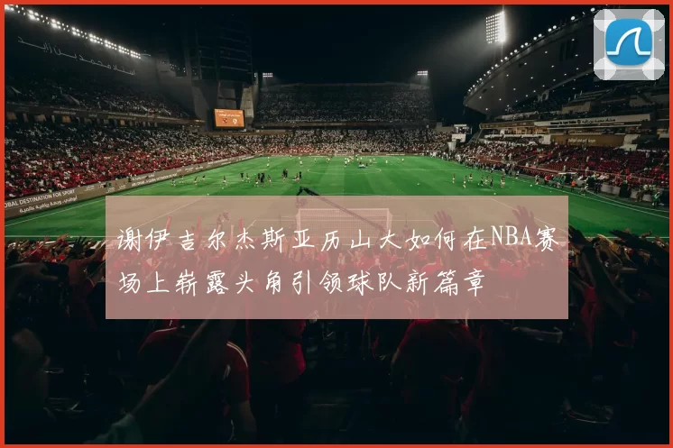 谢伊吉尔杰斯亚历山大如何在NBA赛场上崭露头角引领球队新篇章